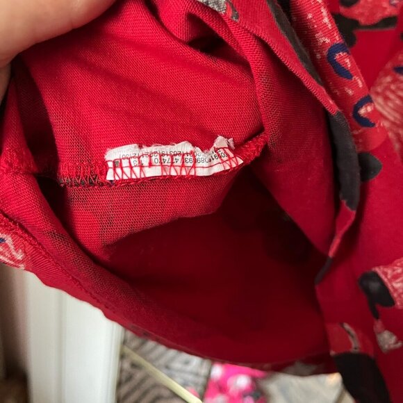 Jordan T-shirt Artist Series Parker Duncan Cotton All Over Graphic Women's Small - Picture 6 of 6